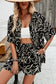 Devine Printed Button Up Shirt and Shorts Set