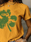 Full Size Lucky Clover Round Neck Short Sleeve T-Shirt