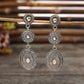 Vintage Alloy Dangle Earrings