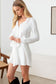 Gilli Tie Waist Long Sleeve Mini Dress