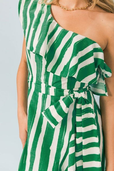 Asymmetrical Wrap Dress