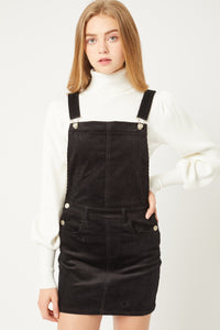 Overall Dress W/ Adjustable Straps, Belt Loops, And Two Front And Back Pockets
